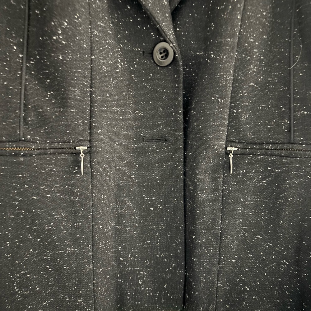 Halogen Black Textured Women's Blazer - Picture 6 of 7
